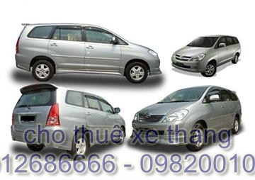 Cho thue xe innova theo thang khu cong nghiep Vũng Áng - 0912686666
